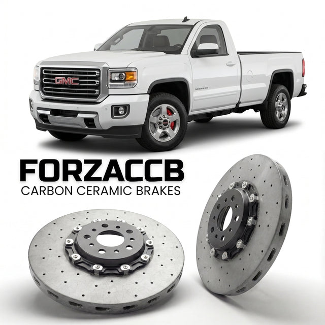 Carbon Ceramic Brake Rotors for GMC Sierra 2500HD IV (GMTK2XX (2015-2019) | CCB OEM Replacement / Conversion Upgrade Kit