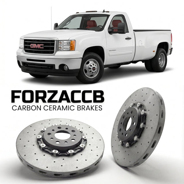 Carbon Ceramic Brake Rotors for GMC Sierra 3500HD III (GMT900 (2007-2010) | CCB OEM Replacement / Conversion Upgrade Kit
