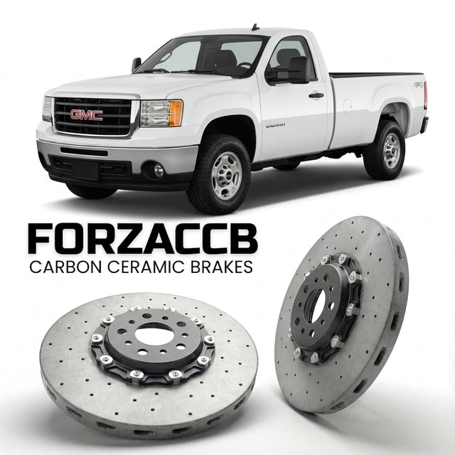Carbon Ceramic Brake Rotors for GMC Sierra 3500HD III (GMT900, facelift 2011 (2011-2014) | CCB OEM Replacement / Conversion Upgrade Kit