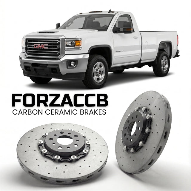 Carbon Ceramic Brake Rotors for GMC Sierra 3500HD IV (GMTK2XX (2015-2019) | CCB OEM Replacement / Conversion Upgrade Kit