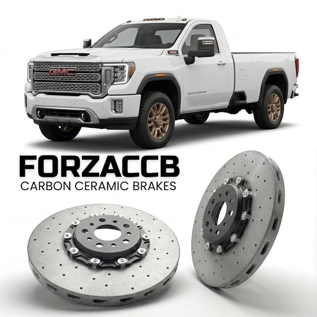 Carbon Ceramic Brake Rotors for GMC Sierra 3500HD V (GMTT1XX (2020-2023) | CCB OEM Replacement / Conversion Upgrade Kit