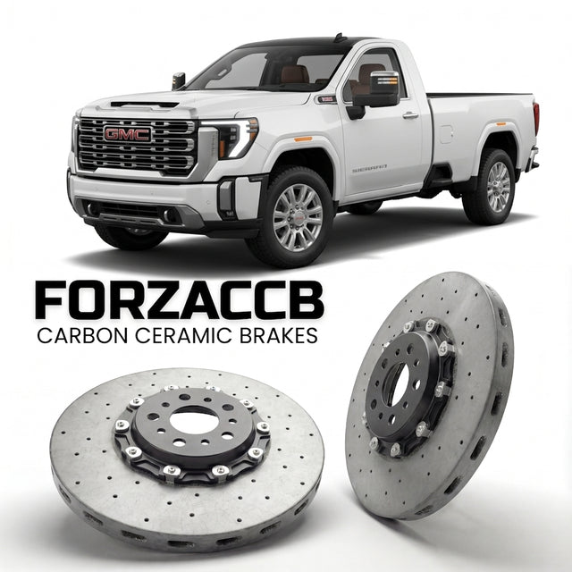 Carbon Ceramic Brake Rotors for GMC Sierra 3500HD V (GMTT1XX, facelift 2024 (2024+) | CCB OEM Replacement / Conversion Upgrade Kit