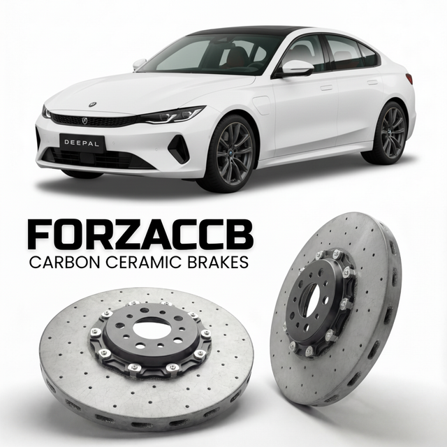 Carbon Ceramic Brake Rotors for Deepal SL03 (2022+) | CCB OEM Replacement / Conversion Upgrade Kit
