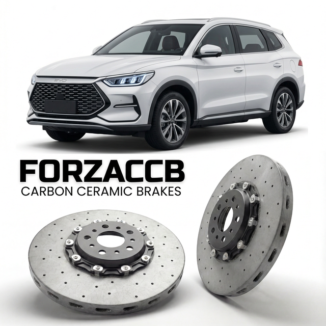 Carbon Ceramic Brake Rotors for BYD Song Pro (facelift 2023 (2023-2024) | CCB OEM Replacement / Conversion Upgrade Kit