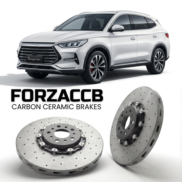 Carbon Ceramic Brake Rotors for BYD Song Pro (facelift 2024 (2024+) | CCB OEM Replacement / Conversion Upgrade Kit