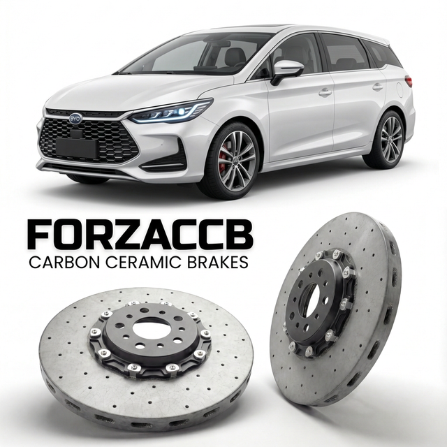 Carbon Ceramic Brake Rotors for BYD Song Max (2017-2021) | CCB OEM Replacement / Conversion Upgrade Kit