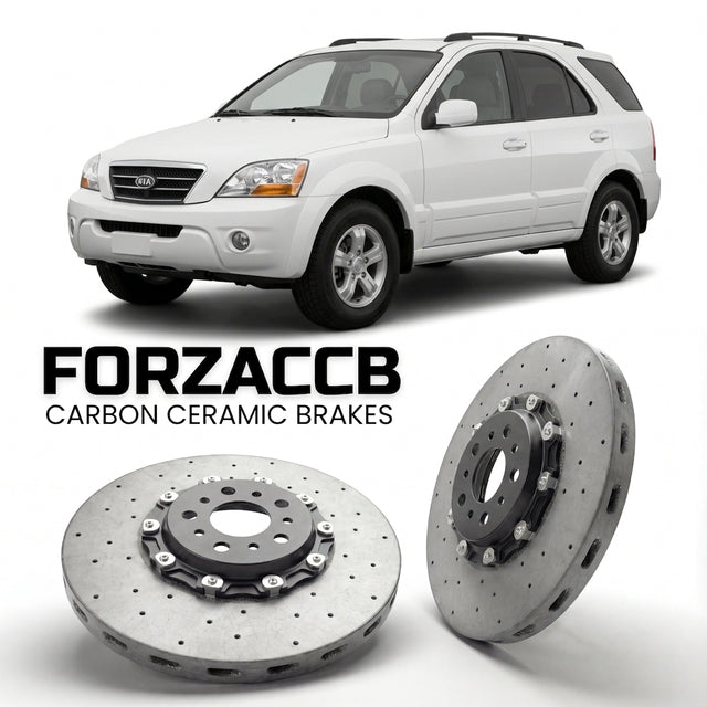 Carbon Ceramic Brake Rotors for Kia Sorento I (2005-2006) | CCB OEM Replacement / Conversion Upgrade Kit
