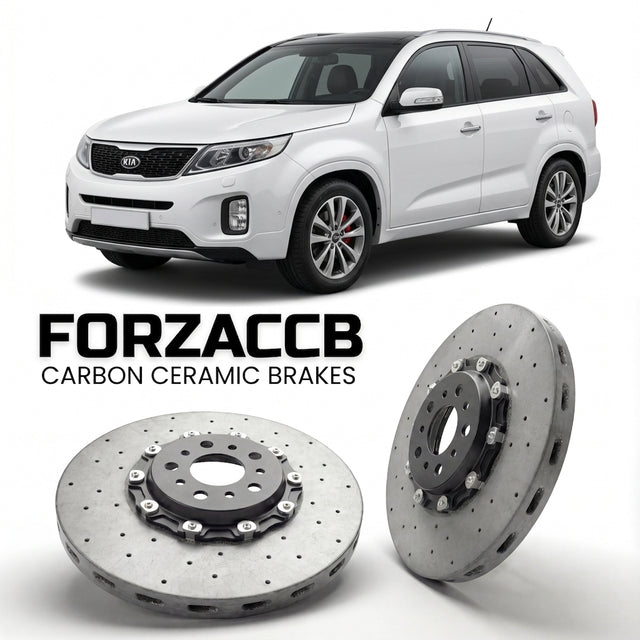 Carbon Ceramic Brake Rotors for Kia Sorento II (2009-2012) | CCB OEM Replacement / Conversion Upgrade Kit