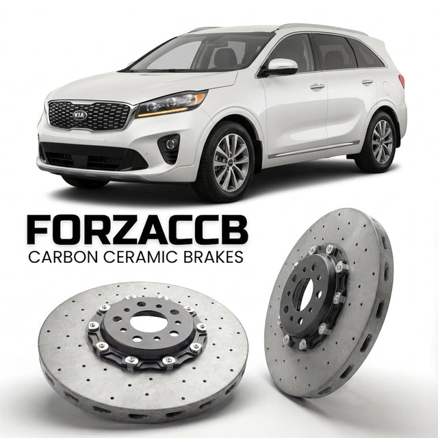 Carbon Ceramic Brake Rotors for Kia Sorento III (2014-2018) | CCB OEM Replacement / Conversion Upgrade Kit