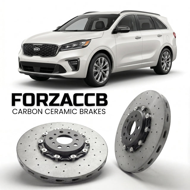 Carbon Ceramic Brake Rotors for Kia Sorento III (facelift 2018 (2018-2020) | CCB OEM Replacement / Conversion Upgrade Kit