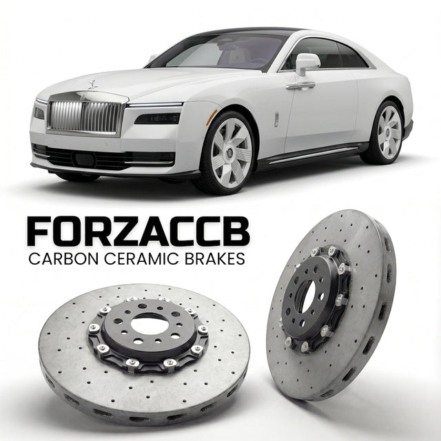 Carbon Ceramic Brake Rotors for Rolls-Royce Spectre (2023+) | CCB OEM Replacement / Conversion Upgrade Kit