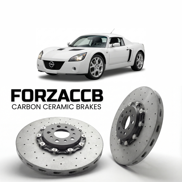 Carbon Ceramic Brake Rotors for Opel Speedster Turbo (2003-2004) | CCB Conversion Kit