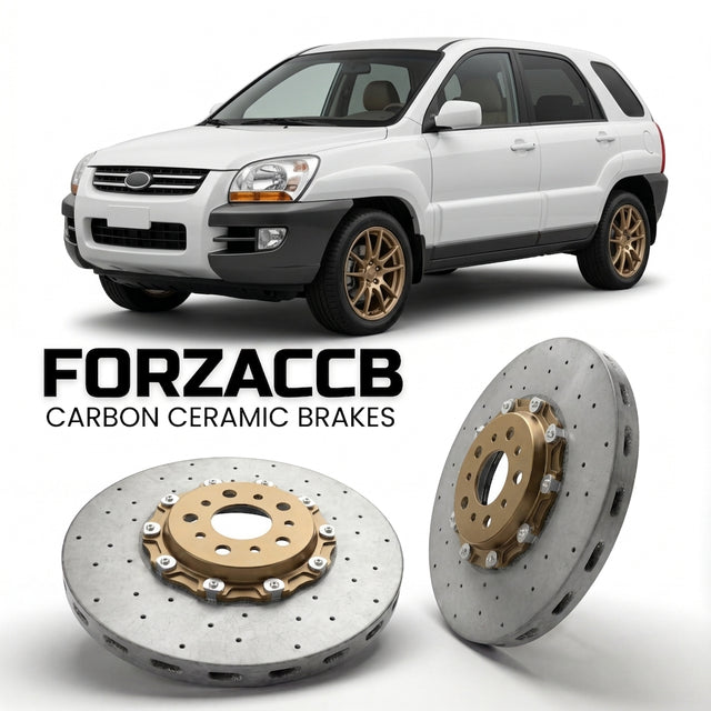 Carbon Ceramic Brake Rotors for Kia Sportage I (2005-2006) | CCB OEM Replacement / Conversion Upgrade Kit