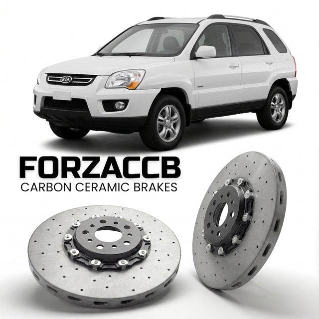 Carbon Ceramic Brake Rotors for Kia Sportage K00 (2005-2006) | CCB OEM Replacement / Conversion Upgrade Kit