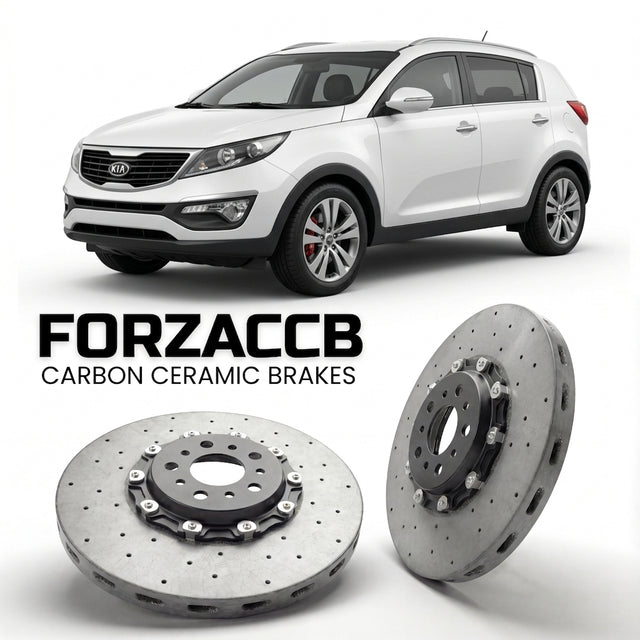 Carbon Ceramic Brake Rotors for Kia Sportage III (2010-2014) | CCB OEM Replacement / Conversion Upgrade Kit