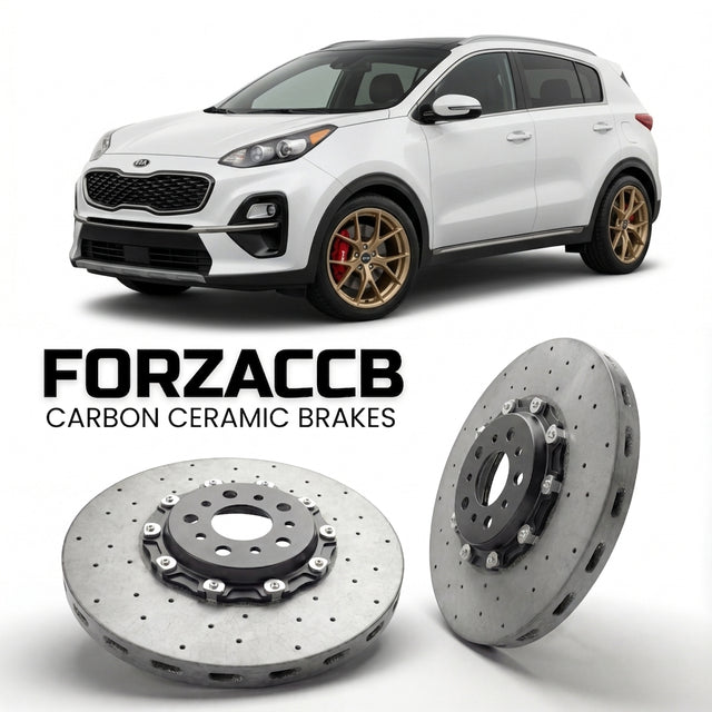Carbon Ceramic Brake Rotors for Kia Sportage IV (2016-2018) | CCB OEM Replacement / Conversion Upgrade Kit