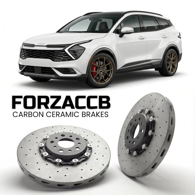 Carbon Ceramic Brake Rotors for Kia Sportage V (facelift 2024 (2024+) | CCB OEM Replacement / Conversion Upgrade Kit