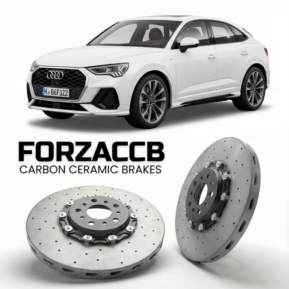 Carbon Ceramic Brake Rotors for Audi SQ3 Sportback F3 (2019+) | CCB OEM Replacement / Conversion Upgrade Kit