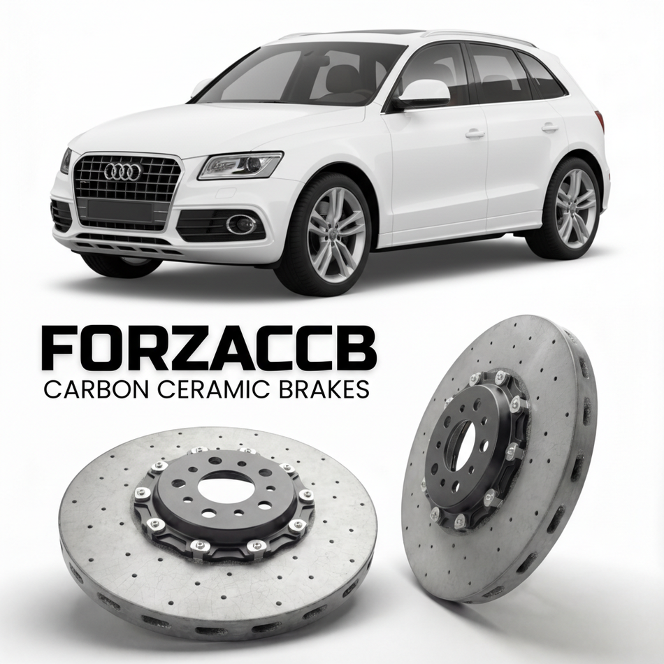 Carbon Ceramic Brake Rotors for Audi SQ5 8R (2013-2017) | CCB OEM Replacement / Conversion Upgrade Kit