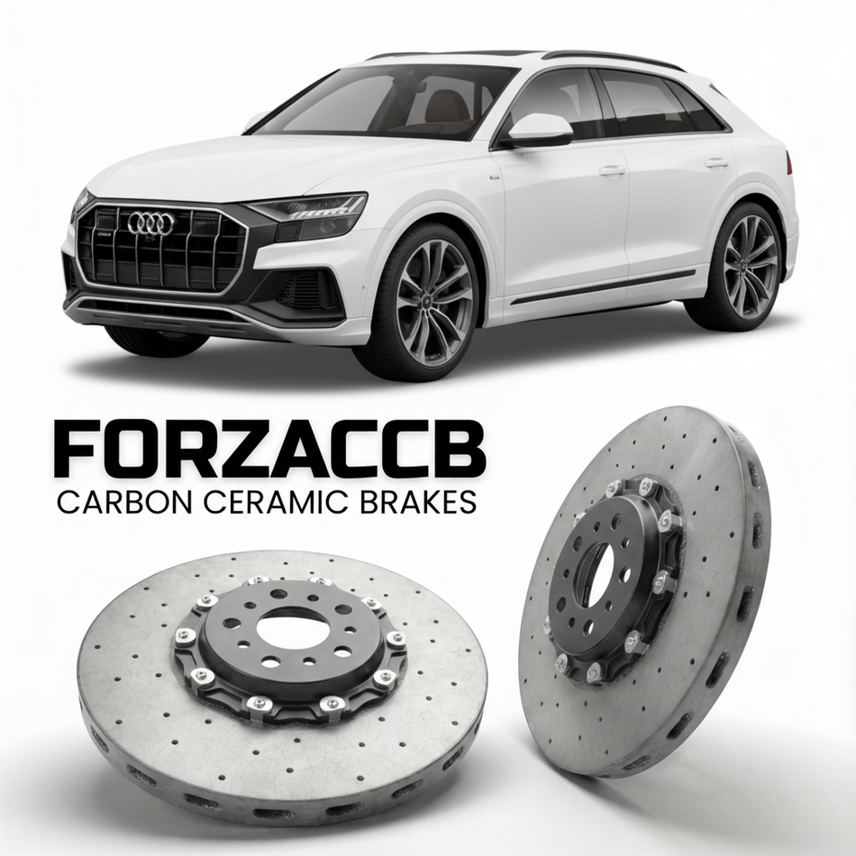 Carbon Ceramic Brake Rotors for Audi SQ8 (2019+) | CCB OEM Replacement / Conversion Upgrade Kit