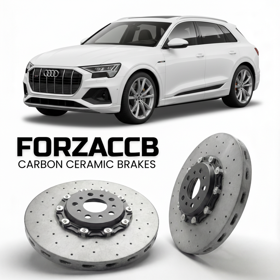Carbon Ceramic Brake Rotors for Audi SQ8 e-tron GE (2023-2025) | CCB OEM Replacement / Conversion Upgrade Kit