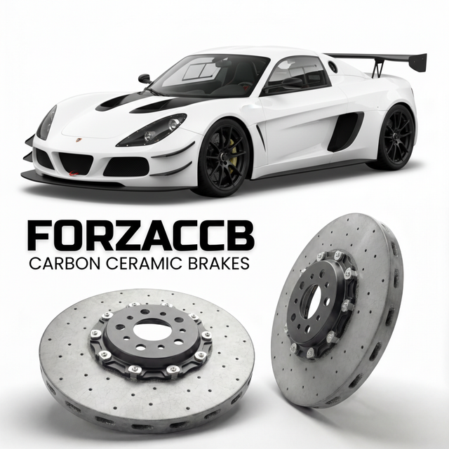 Carbon Ceramic Brake Rotors for Radical Sportscars SR1 (2012-2026) | CCB OEM Replacement / Conversion Upgrade Kit