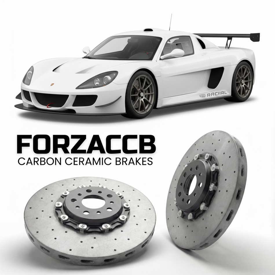 Carbon Ceramic Brake Rotors for Radical Sportscars SR8 (2005-2026) | CCB OEM Replacement / Conversion Upgrade Kit