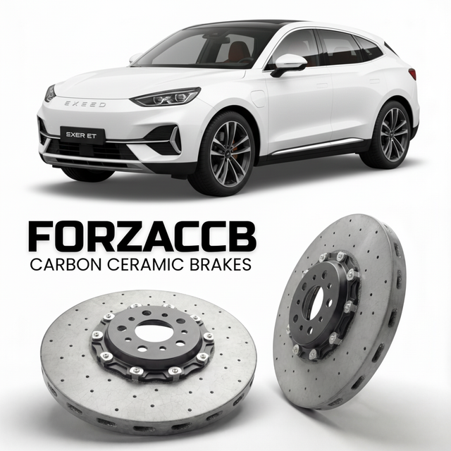 Carbon Ceramic Brake Rotors for Exeed Sterra ET (2024+) | CCB OEM Replacement / Conversion Upgrade Kit