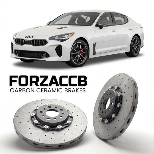 Carbon Ceramic Brake Rotors for Kia Stinger facelift 2020 (2020+) | CCB OEM Replacement / Conversion Upgrade Kit