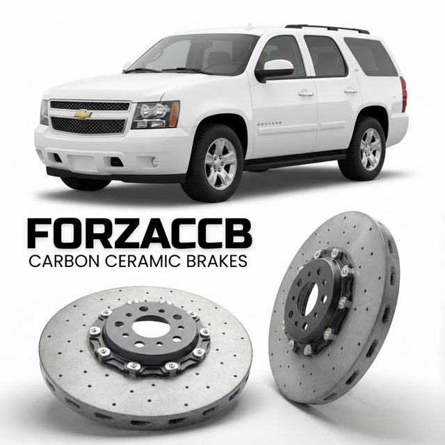 Carbon Ceramic Brake Rotors for Chevrolet Suburban GMT900 (2007-2013) | CCB OEM Replacement / Conversion Upgrade Kit