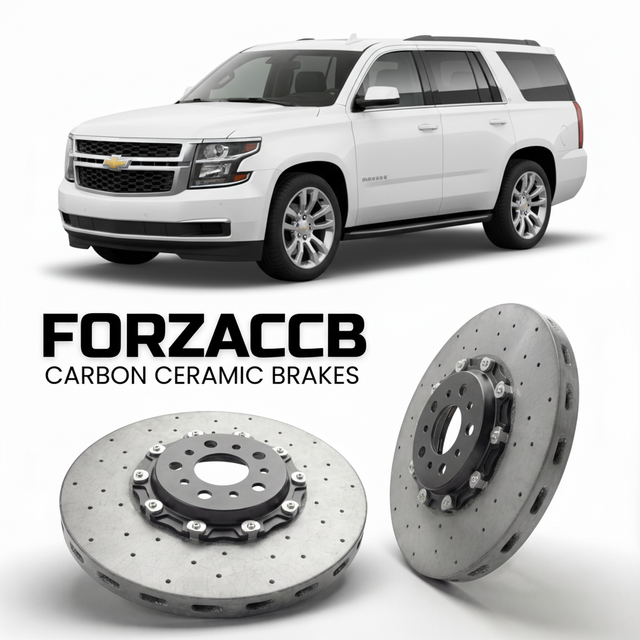 Carbon Ceramic Brake Rotors for Chevrolet Suburban GMTK2YC/G (2014-2020) | CCB OEM Replacement / Conversion Upgrade Kit