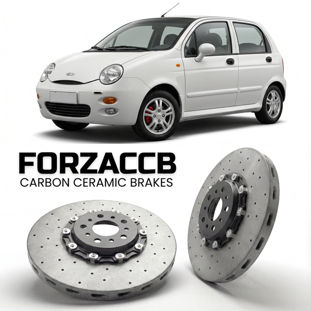 Carbon Ceramic Brake Rotors for Chery Sweet Chery Sweet (QQ (2005-2013) | CCB OEM Replacement / Conversion Upgrade Kit