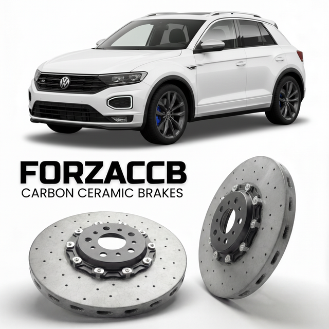 Carbon Ceramic Brake Rotors for Volkswagen T-Roc R A11 (2019-) | CCB OEM Replacement / Conversion Upgrade Kit