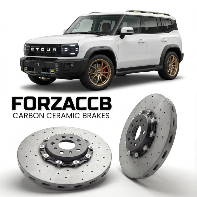 Carbon Ceramic Brake Rotors for Jetour T1 (2025+) | CCB OEM Replacement / Conversion Upgrade Kit