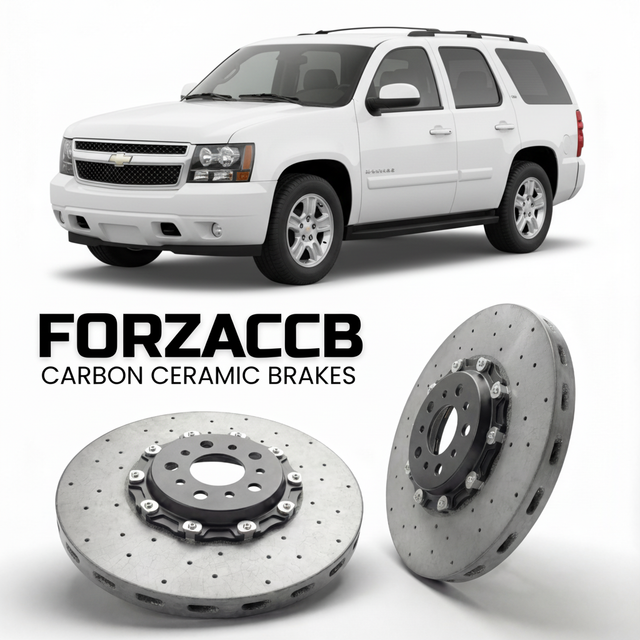 Carbon Ceramic Brake Rotors for Chevrolet Tahoe GMT820 (2005-2007) | CCB OEM Replacement / Conversion Upgrade Kit
