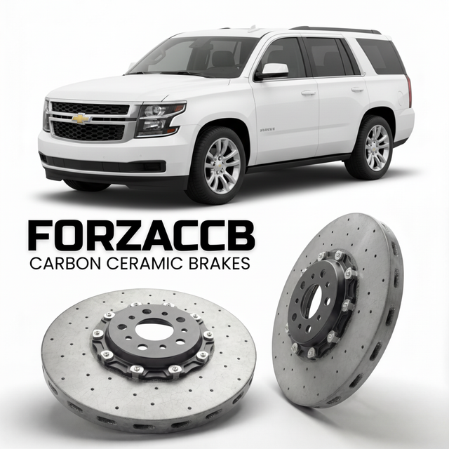 Carbon Ceramic Brake Rotors for Chevrolet Tahoe GMTK2UC/G (2014-2020) | CCB OEM Replacement / Conversion Upgrade Kit