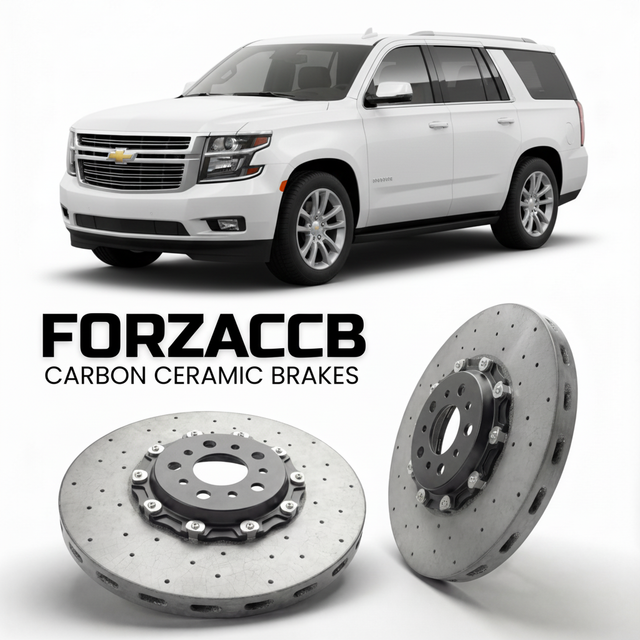 Carbon Ceramic Brake Rotors for Chevrolet Tahoe GMTT1XX (2020-2024) | CCB OEM Replacement / Conversion Upgrade Kit