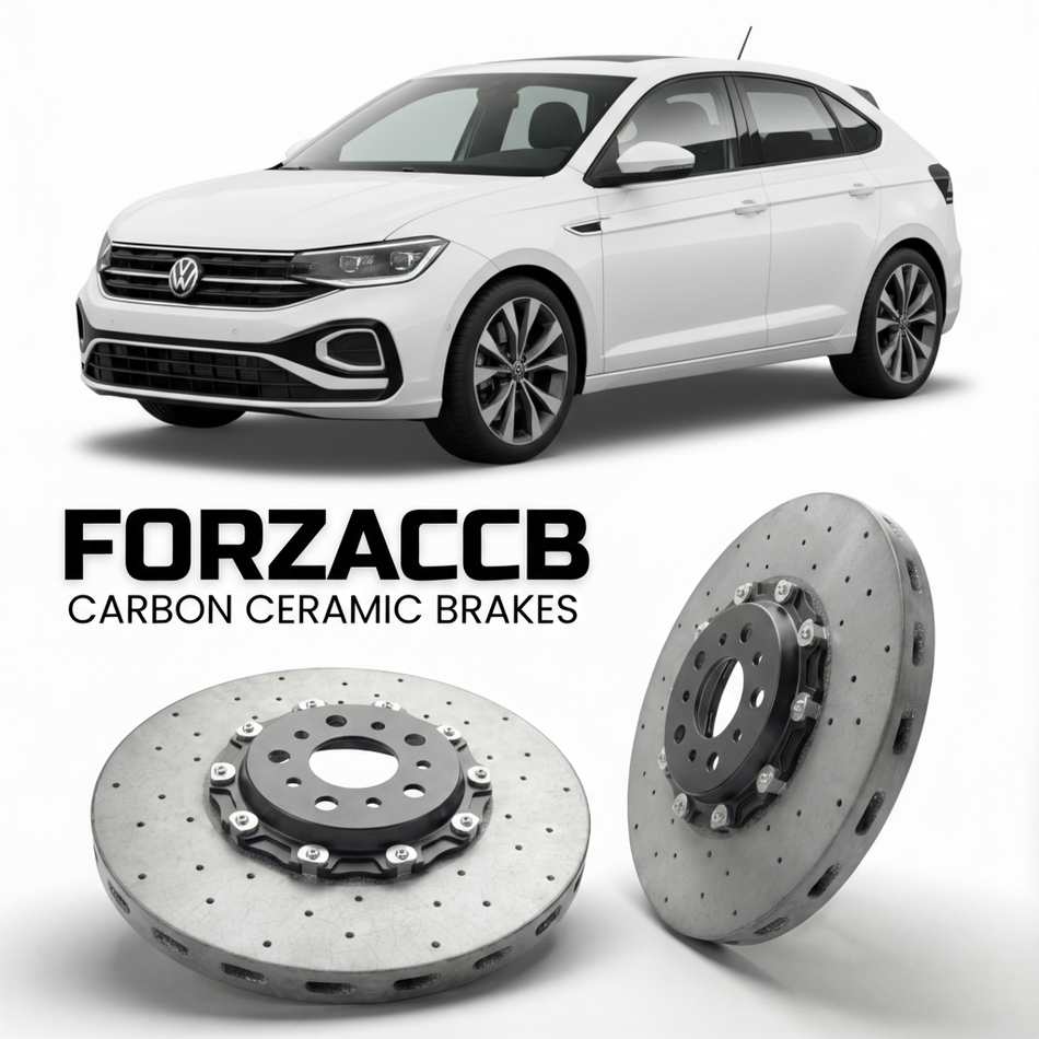 Carbon Ceramic Brake Rotors for Volkswagen Taigo CS (2021+) | CCB OEM Replacement / Conversion Upgrade Kit