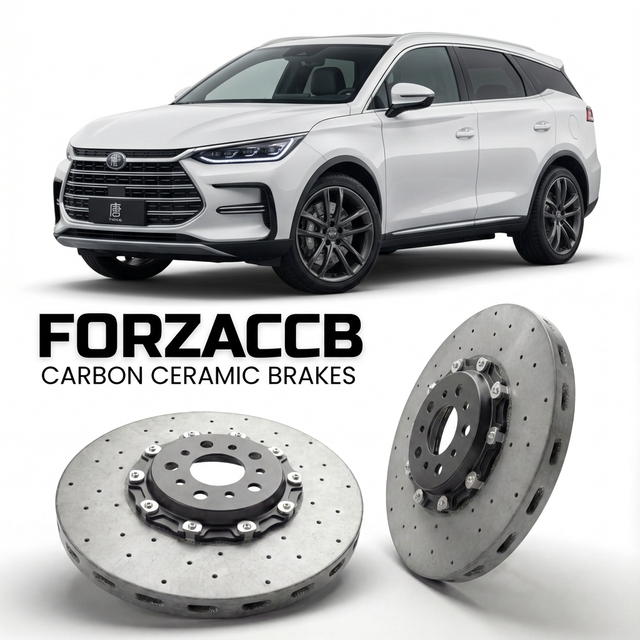 Carbon Ceramic Brake Rotors for BYD Tang II (facelift 2021 (2021-2025) | CCB OEM Replacement / Conversion Upgrade Kit