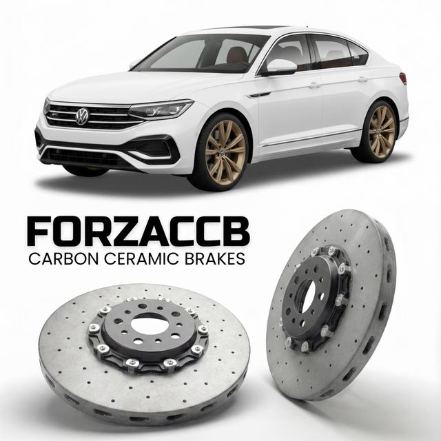 Carbon Ceramic Brake Rotors for Volkswagen Tayron DN (2024-) | CCB OEM Replacement / Conversion Upgrade Kit