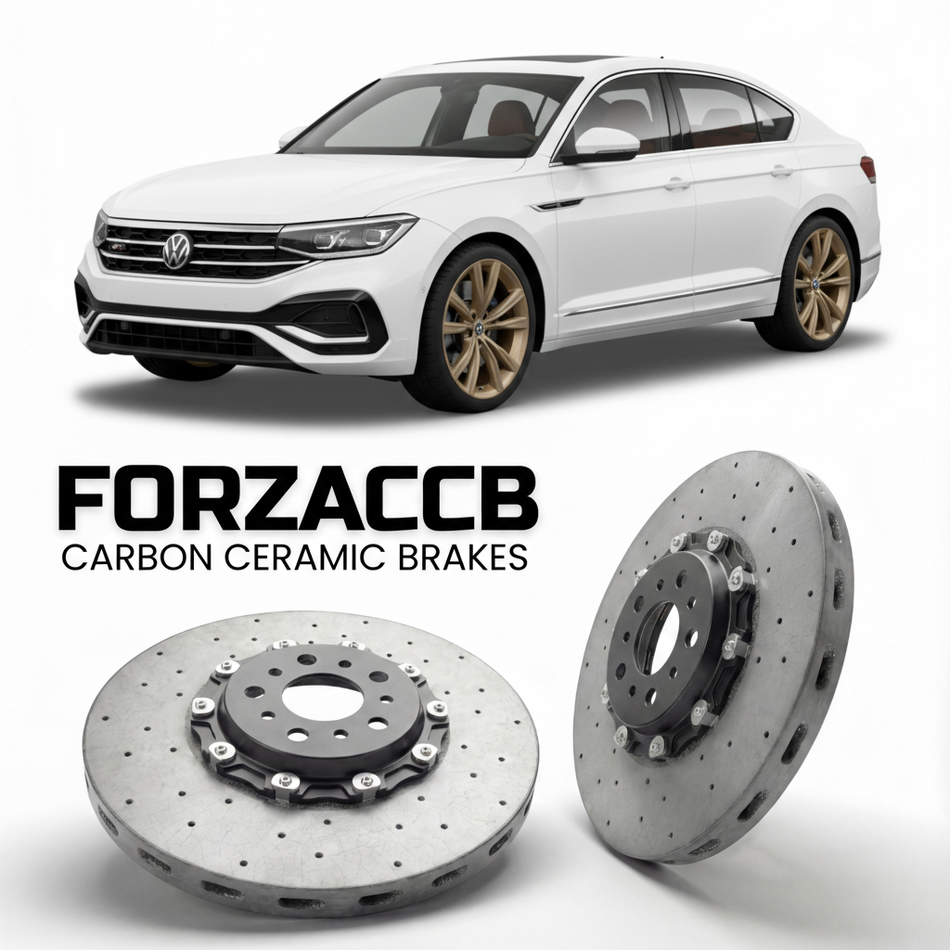 Carbon Ceramic Brake Rotors for Volkswagen Tayron DN (2024+) | CCB OEM Replacement / Conversion Upgrade Kit