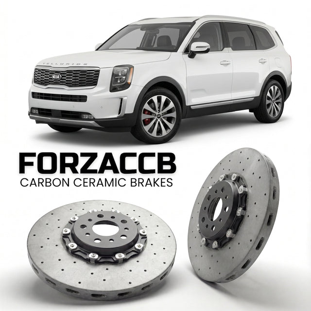 Carbon Ceramic Brake Rotors for Kia Telluride I (2019-2023) | CCB OEM Replacement / Conversion Upgrade Kit