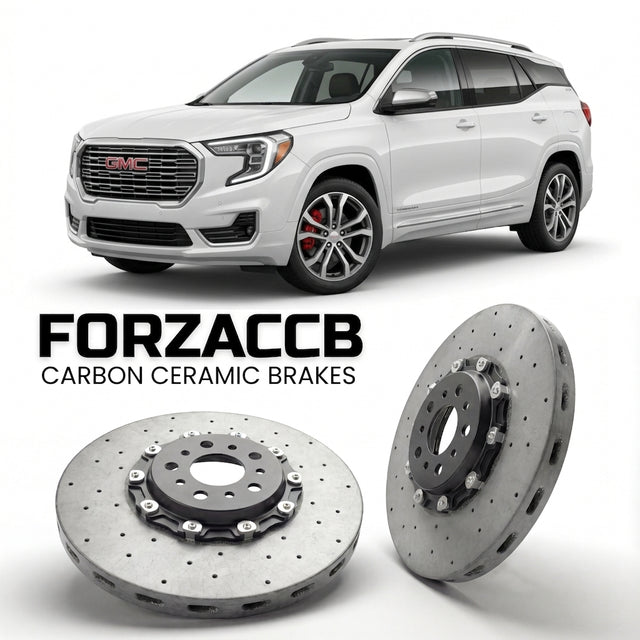 Carbon Ceramic Brake Rotors for GMC Terrain II (facelift 2022 (2021-2024) | CCB OEM Replacement / Conversion Upgrade Kit