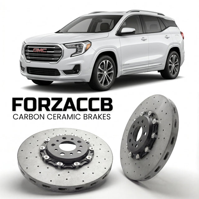 Carbon Ceramic Brake Rotors for GMC Terrain III (2024+) | CCB OEM Replacement / Conversion Upgrade Kit