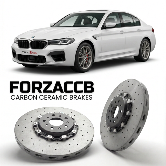 Carbon Ceramic Brake Rotors for Chery Tiggo 2 Pro (facelift 2024 (2024+) | CCB OEM Replacement / Conversion Upgrade Kit