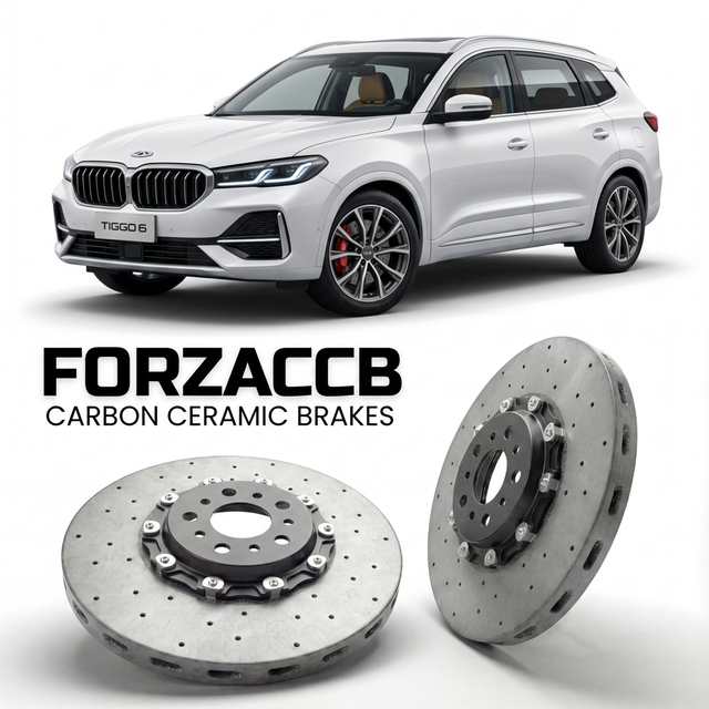 Carbon Ceramic Brake Rotors for Chery Tiggo 6 (2024+) | CCB OEM Replacement / Conversion Upgrade Kit