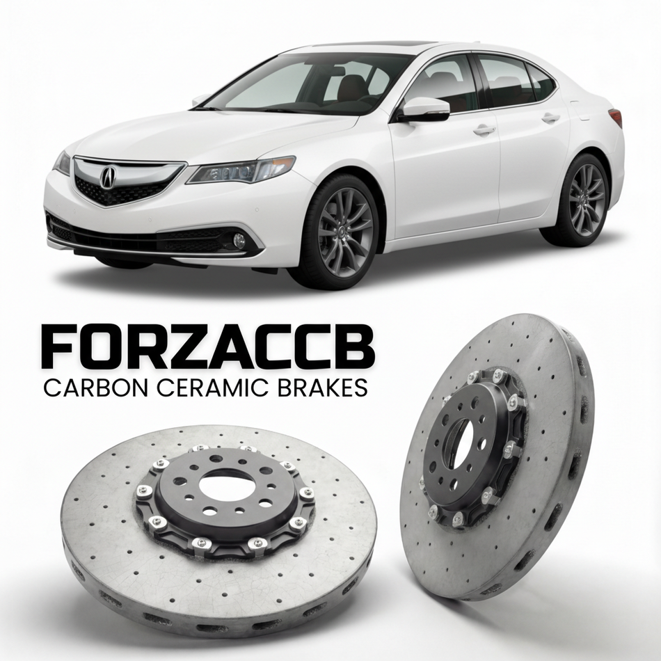 Carbon Ceramic Brake Rotors for Acura TLX UB1 (2015-2020) | CCB OEM Replacement / Conversion Upgrade Kit