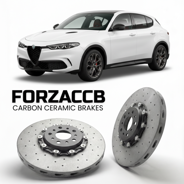 Carbon Ceramic Brake Rotors for Alfa Romeo Tonale facelift 2025 (2025+) | CCB OEM Replacement / Conversion Upgrade Kit