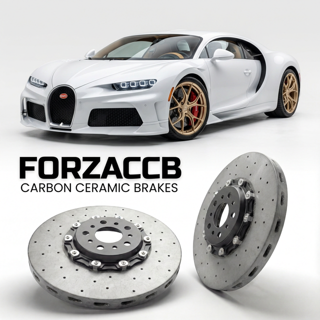 Carbon Ceramic Brake Rotors for Bugatti Tourbillon (2026+) | CCB OEM Replacement / Conversion Upgrade Kit
