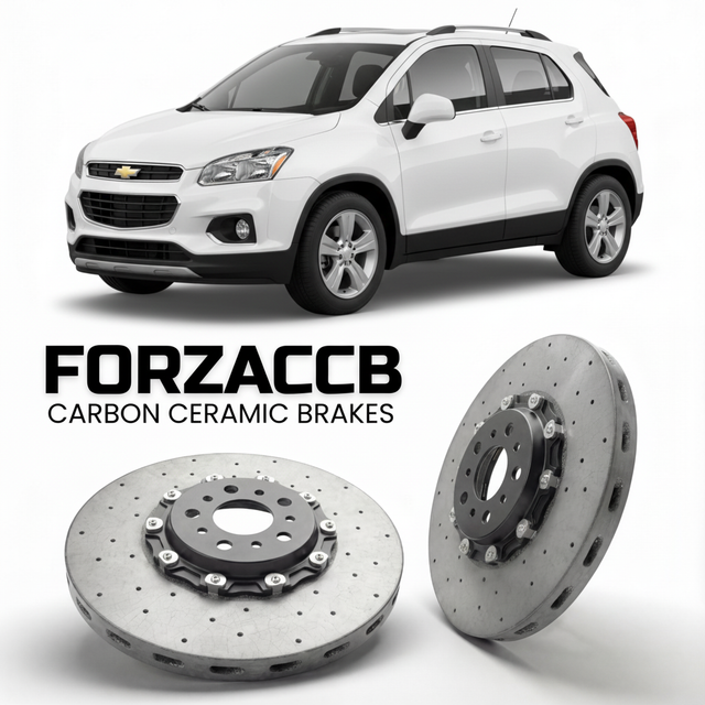 Carbon Ceramic Brake Rotors for Chevrolet Trax I (2013-2017) | CCB OEM Replacement / Conversion Upgrade Kit